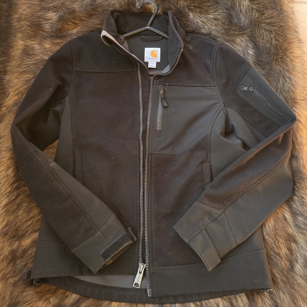 Carhartt Black Softshell Jacket